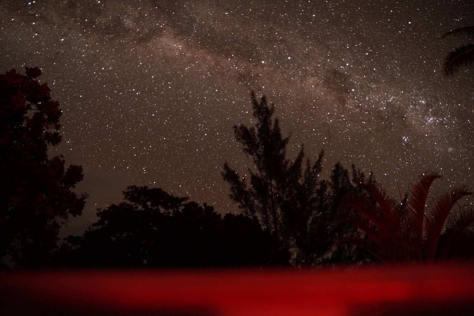 The milky way shows itself in this long-exposure of the skies south of Mahanoro